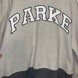 Parke Inside Out Mockneck Stormy L/XL